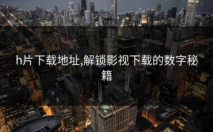 h片下载地址,解锁影视下载的数字秘籍