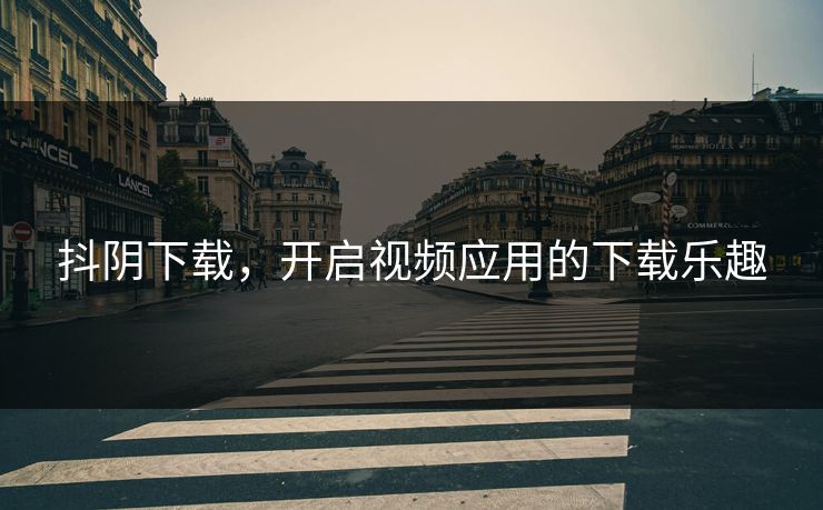 抖阴下载，开启视频应用的下载乐趣