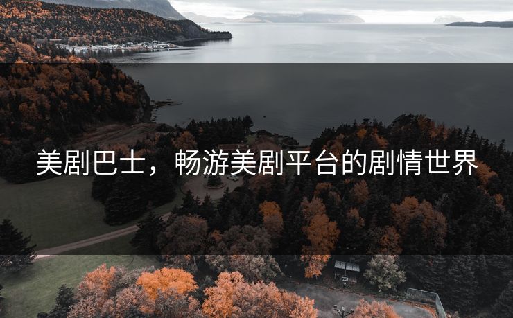 美剧巴士，畅游美剧平台的剧情世界